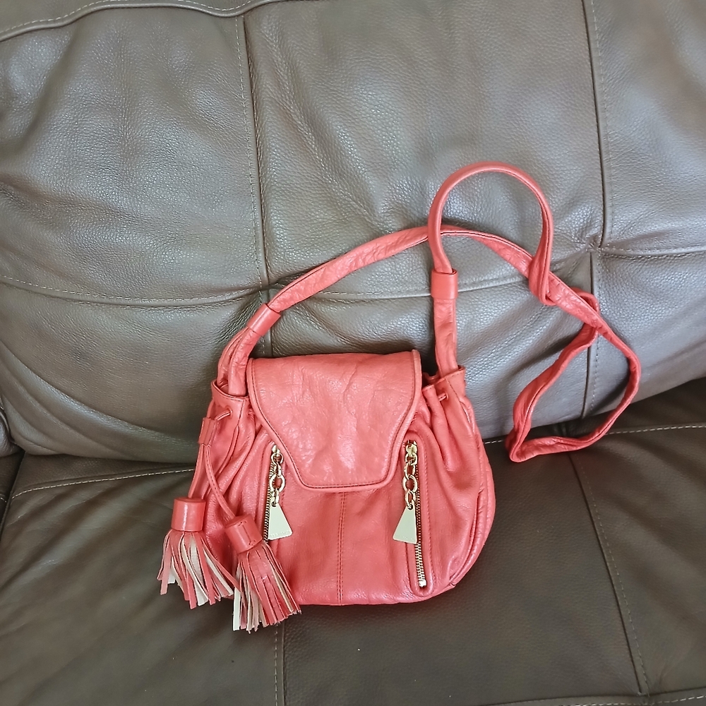 See by Chloe red Mini Leather Cross Body Bag‎ - Picture 2 of 14